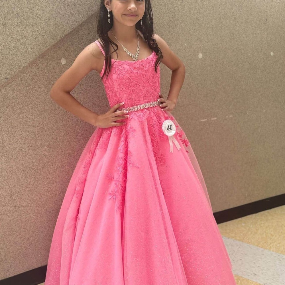 Elegant Pink Kids Dress